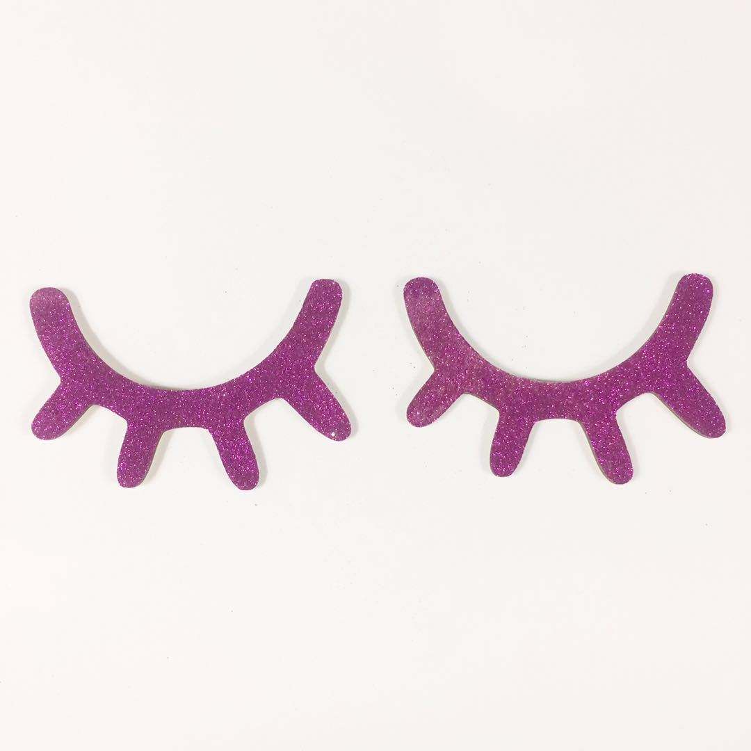 Rose rouge pailletée