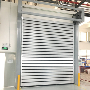 <span class=keywords><strong>Porte</strong></span> industrielle à obturateur rapide <span class=keywords><strong>coulissante</strong></span> automatique au design moderne Intérieur roulant à grande vitesse en alliage d'aluminium pour entrepôts Garages - Product Image 4