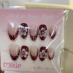 <span class=keywords><strong>Uñas</strong></span> Postizas Hechas a Mano al por Mayor, Material Acrílico de Alta Calidad, Diseños Cuadrados y Almendrados, Surtidos Aleatoriamente, Precio de Fábrica - Product Image 1