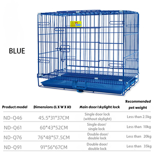 Pet Cage Wholesale Price Cat Cage Dog Cage Rabbit Cage Large, Small, Medium Dog with Tray - Product Image 6