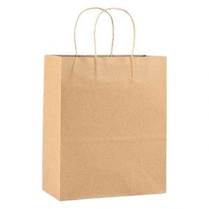 Sacs en papier laminé de haute qualité, écologiques, personnalisables avec logo, en kraft ou blanc, pour pizza, sushi, gelée - Product Image 4