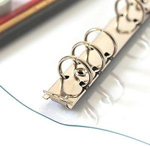 แฟ้มปกกระดาษแบบสันหกห่วงขนาด A6/A5 พร้อมสีที่ปรับแต่งได้สำหรับกระดาษแบบถอดได้และสมุดโน้ต - Product Image 5