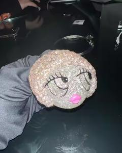 Lujo hombres mujeres Hip Hop Bling joyería personalizable Moissanite diamante colgante con chapado Premium colgante de moda o encanto - Product Image 2