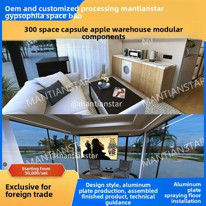 Micro Modular thép prefab container nhà thông minh không gian viên nang nhà di động cho B & B cho nhà bếp du lịch phòng tắm nắng phòng khách - Product Image 3