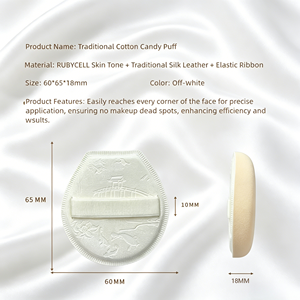 Éponge de maquillage Super Douce RubyCell en forme de goutte d'eau - Éponge de maquillage écologique anti-agglomération pour usage <span class=keywords><strong>sec</strong></span>/humide (OEM/ODM) - Product Image 3