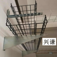 Échelle à câbles en treillis métallique galvanisé, panier à câbles antirouille, support de câbles industriel, couleur personnalisable pour salle IDC et usine