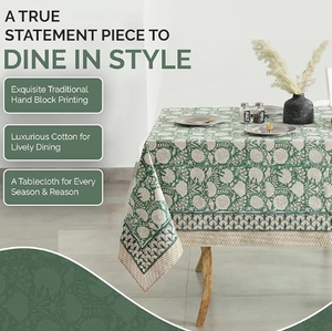 Mantel con Estampado de Bloques, Moderno, Decorativo, Lavable, Duradero, <span class=keywords><strong>para</strong></span> <span class=keywords><strong>Cocina</strong></span>, Comedor, Regalo, Festival, Celebración - Product Image 6