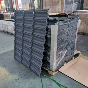 Classico <span class=keywords><strong>legno</strong></span> romano scandole moderne rivestite <span class=keywords><strong>in</strong></span> pietra trapezoidale tetto resistente al calore coperture solari per la costruzione di case - Product Image 3