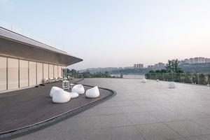 Azulejos de Cerámica Modernos Antibacterianos de Granito con Aspecto de Piedra Venus para Paredes Exteriores, Acabado Mate Martillado, para Hoteles - Product Image 6