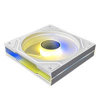 Ventilateur de châssis ARGB synchrone OEM ODM Prism 5Pro 5V3 à aiguille 12CM MUTE PWM avec lampe à miroir infini