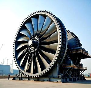 Turbine solaire d'occasion pour la production d'électricité, modèle de générateur à turbine à gaz avec moteur principal - Product Image 4