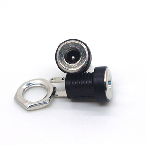 <span class=keywords><strong>5.5</strong></span> mmx2.5 mm 1/2 JC -DC022B presa di alimentazione a corrente continua femmina 2 Pin connettore per montaggio pannello impermeabile - Product Image 2