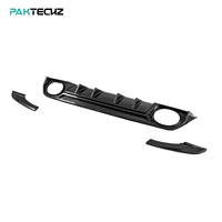 Kit carrosserie en fibre de carbone sèche Paktechz, diffuseur arrière, séparateur latéral arrière pour Audi RS3 8Y 2021 - 2024