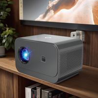 T300 Home Version Android Téléphone portable HD 2K Projecteur sans fil LED Lampes LCD Batterie Projecteur cinéma maison transfrontalier Stock