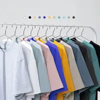 T Shirt Shirts 2022 Hight Quality Mens Blank Cotton T Shirt Solid Color Loose Drop Shoulder Design Logo Oversized T Shirts