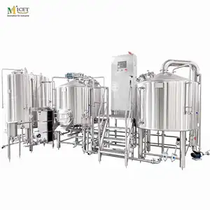 1000L stainless steel brewing equipment for commercial brewing