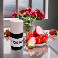 Boissons à base de jus de fruits hautement concentrées Saveur Délicieuse Fraise Arôme et parfum de fraise de qualité alimentaire