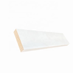 Moldura de corona Zócalo Escalera cubierta Mdf Pared imprimada Piso de madera Diseños de rodapié Esquina de tablero - Product Image 3