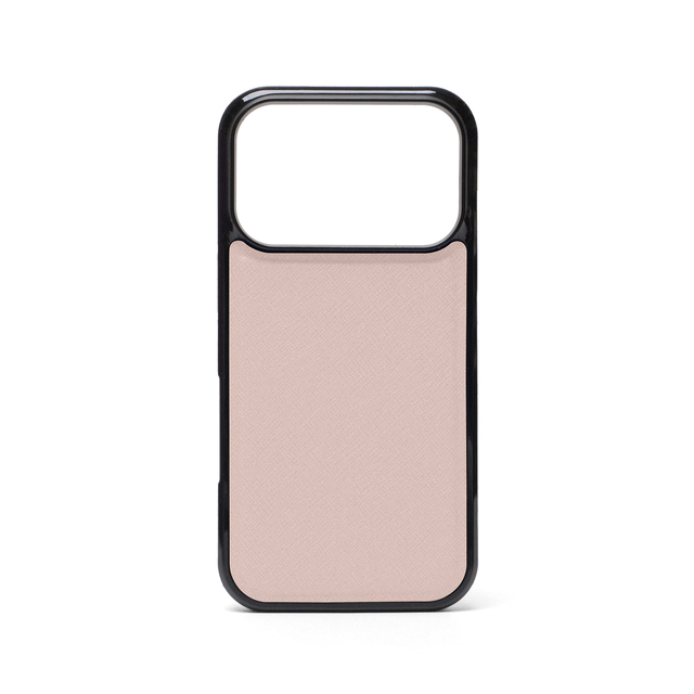 Wholesale OEM Logo Leather Mobile Phone Case with Black TPU New Retro Phone Cover for Ip 17 Pro Max