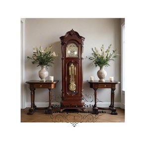 Orologio da Terra in Stile Antico Francese, Design Country, 31 Giorni di Autonomia, Movimento Meccanico <span class=keywords><strong>a</strong></span> Carica Manuale, <span class=keywords><strong>Pendolo</strong></span> in Legno, Orologio Nonno <span class=keywords><strong>Hermle</strong></span> - Product Image 6