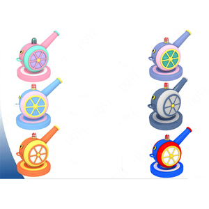 Trẻ em thương mại trong nhà Thiết bị sân chơi Blaster Súng mềm bóng Shooter Powered bóng sân chơi trong nhà bóng núi lửa - Product Image 6