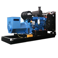 Groupe électrogène diesel de type ouvert 200 kW, faible consommation, unité de production d'énergie de secours, équipement d'alimentation triphasé