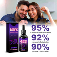 Élixir Oral Désir Fusion Passion Féminin, Amplificateur de Libido, Excitant Sexuel, Intensificateur d'Orgasme, Gel de Stimulation Amoureuse