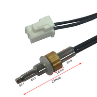 Sonde de température NTC 100K 3950 avec support de montage en acier inoxydable 304 pour distributeur d'eau