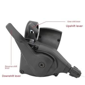 MicroNEW 3x7-3x11スピードMTB自転車ディレイラー前後シフトレバー、マウンテンバイクサイクリングパーツ、耐久性のある合金製 - Product Image 3