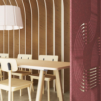 Nouveauté : Panneau acoustique de plafond 4x8 pour la maison, en fibre de polyester