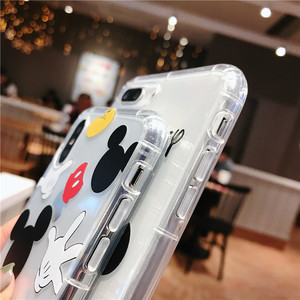 Convient pour iphone12 téléphone portable pour iPhone12Pro/12mini Mickey Souris anti-goutte silicone housse de protection - Product Image 5