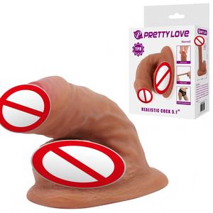 <span class=keywords><strong>PrettyLove</strong></span> – gode réaliste en TPR souple, avec ventouse puissante, jouet sexuel pour femmes, BW-008136N - Product Image 1