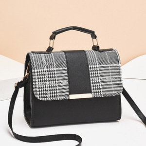 Nouveaux sacs à <span class=keywords><strong>bandoulière</strong></span> à motif écossais tendance avec fermeture éclair, <span class=keywords><strong>petit</strong></span> <span class=keywords><strong>sac</strong></span> carré à <span class=keywords><strong>bandoulière</strong></span>, sacs à main de luxe pour femmes - Product Image 6