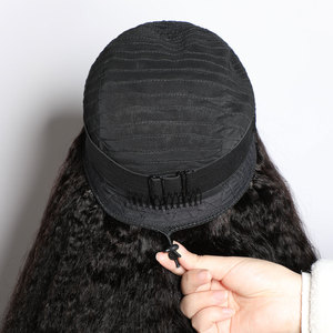 300% Density Kinky Curly <strong>Half</strong> <strong>Wig</strong> Seamless Ready to Wear <strong>Wigs</strong> With Invisible Drawstring Flip Over Glueless <strong>Wig</strong> Beginner Friendly - Product Image 4