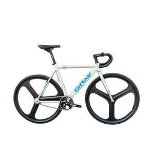 Grigio pioggia punto critico 26 "700c bicicletta a scatto fisso telaio in lega di alluminio 1 velocità capacità di carico 150kg - Product Image 5