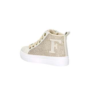 Sneakers da Ragazza Ferre' FB-202 Beige, Scarpe Moda Chunky High Top - Product Image 3