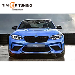 Kit de conversion de pare-chocs avant style M2CS pour <span class=keywords><strong>Tim</strong></span> Car Tuning Série 2 F22 F23 (2014-2019) pour F22 F23 M2CS Pare-chocs avant/arrière complet - Product Image 4