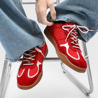 Chaussures d'entraînement allemandes vintage à semelle en caoutchouc respirante et antidérapante, baskets décontractées rétro unisexes, fournisseur de chaussures OEM ODM avec logo personnalisé