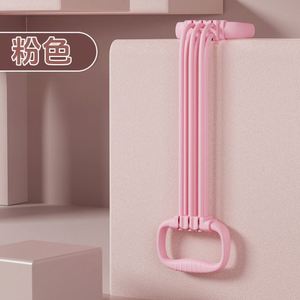 Bandes de résistance pour yoga avec 6 niveaux réglables, en forme de 8 pour l'ouverture des épaules et le remodelage du dos, adaptées aux hommes et aux femmes. - Product Image 4