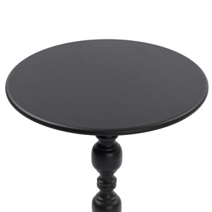 Vintage Metal Round Side Table 2P End Table For <b>Sofa</b> Bedside Nightstand Accent Decorative <b>Small</b> Space - Product Image 5