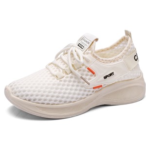 New Hollow Breathable Women's Shoes, Non-slip Soft Sole Casual Sneakers, Fashion Lightweight Summer Running Shoes - Product Image 5