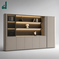 Gabinete de Almacenamiento Minimalista con Múltiples Compartimentos, Archivador para Exhibición, Uso en Oficinas Comerciales y Decoración de Proyectos