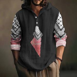 เสื้อฮู้ดแขนยาว 3 มิติ สไตล์แฟชั่นฤดูใบไม้ผลิ-ฤดูใบไม้ร่วง ปี 2025 ขายดีในปาเลสไตน์ - Product Image 5