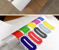 Precio de fábrica Corea alta calidad imprimible blanco mate PU Material HTV Transferencia de Calor camiseta rollo de película de vinilo para ropa