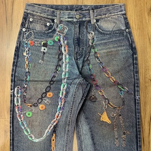 Customizable Denim <strong>Trousers</strong> Digital <strong>Print</strong> Jeans for <strong>Men</strong> Designer Personalized Denim Pants for <strong>Men</strong> - Product Image 2