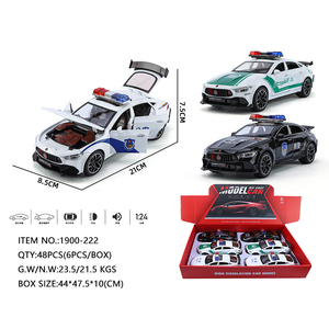 Modèle de voiture en alliage métallique <span class=keywords><strong>MZ</strong></span> 1:<span class=keywords><strong>24</strong></span> RX7-FC pour garçons, action de recul avec lumière et son, option d'ouverture de 6 portes - Product Image 3