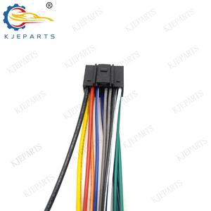 Faisceau de câbles automatique pour <span class=keywords><strong>autoradio</strong></span> 16 broches compatible avec l'adaptateur de tableau de bord Kenwoods <span class=keywords><strong>CD</strong></span> DVD Navigation - Product Image 2