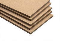 Panneau de placage en bois naturel MDF moderne brillant sablé E2 écologique plus fin 1-3 mm