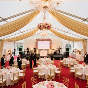 100 personnes romantique luxe événement fête tentes OEM clair extérieur église tente de mariage - Product Image 3