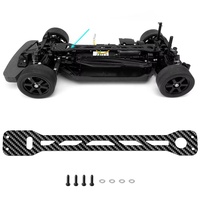Pièces de rechange pour voiture RC Drift 1/10 57986, plaque de fixation de batterie en fibre de carbone